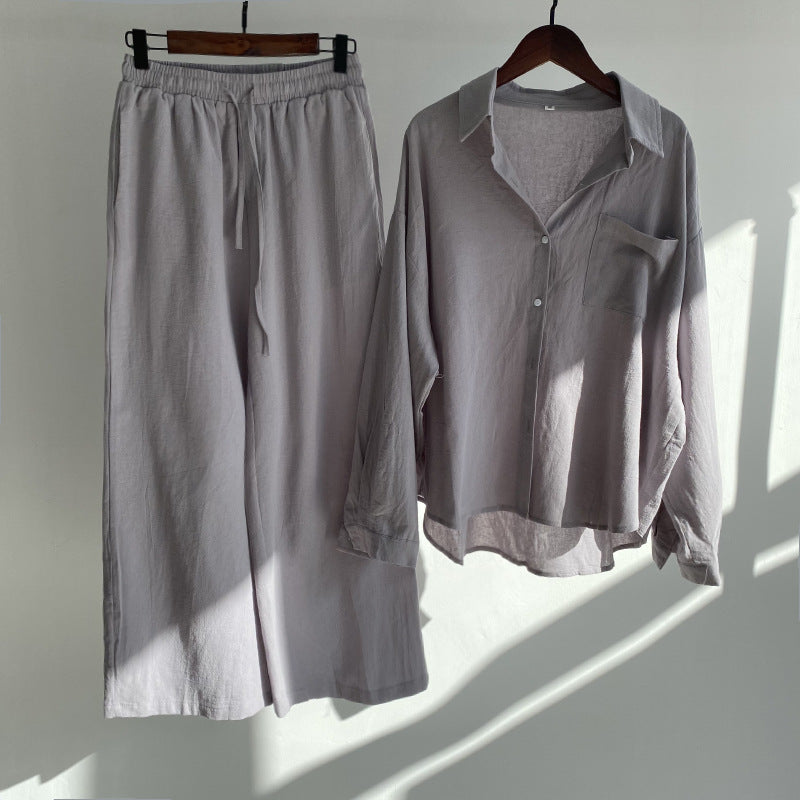 Zarina Damen-Outfit: Lockerer Schnitt, fließendes Material