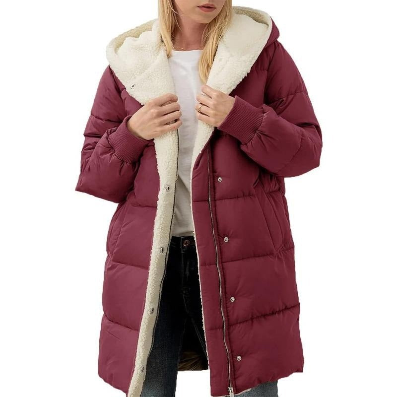 Baumwoll-Winterjacke für Damen - Modell Renate