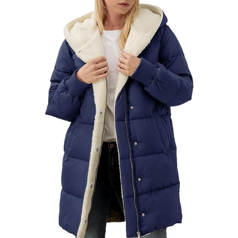 Baumwoll-Winterjacke für Damen - Modell Renate