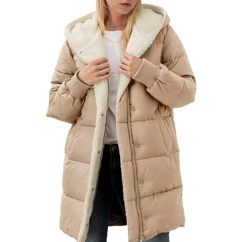 Baumwoll-Winterjacke für Damen - Modell Renate