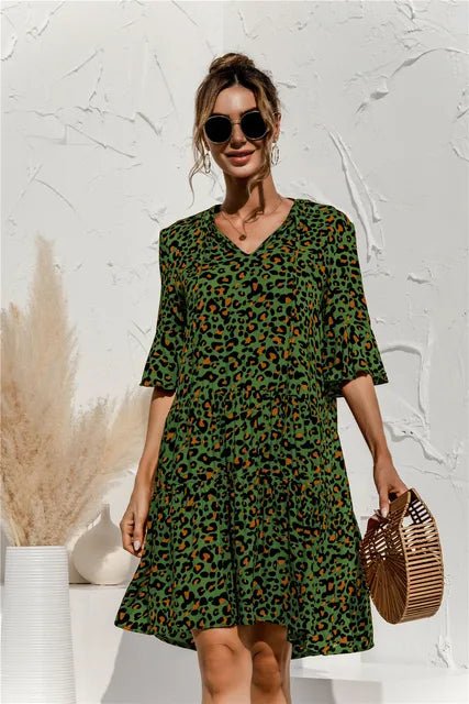 Zelvina Sommerkleid mit floralem Muster
