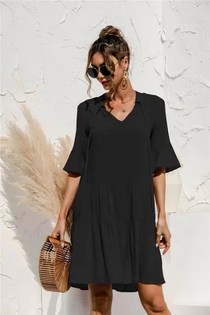 Zelvina Sommerkleid mit floralem Muster