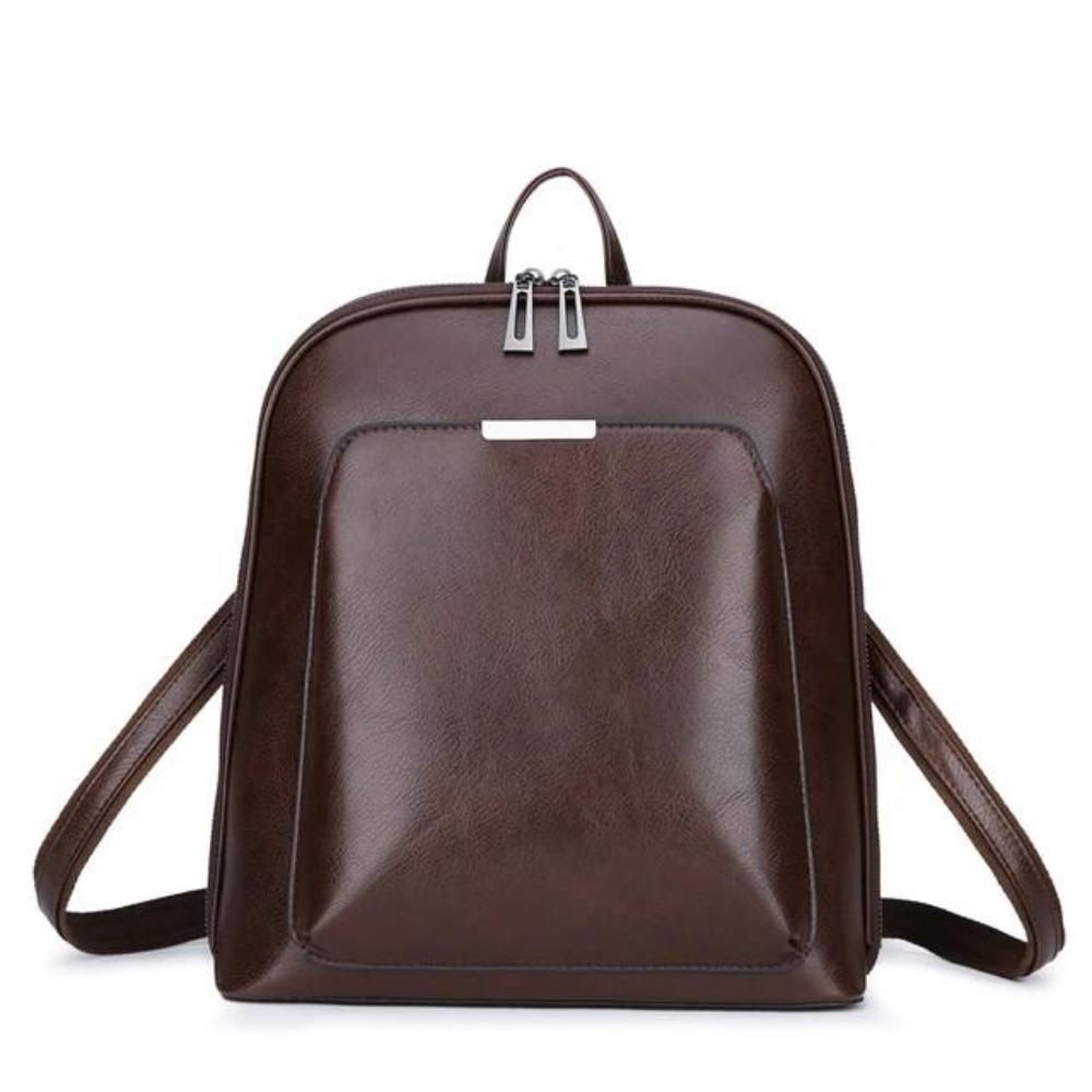 Amawinc Amanda Sac À Dos En Cuir Végan Design Élégant Intérieur Spacieux Sangles Réglables