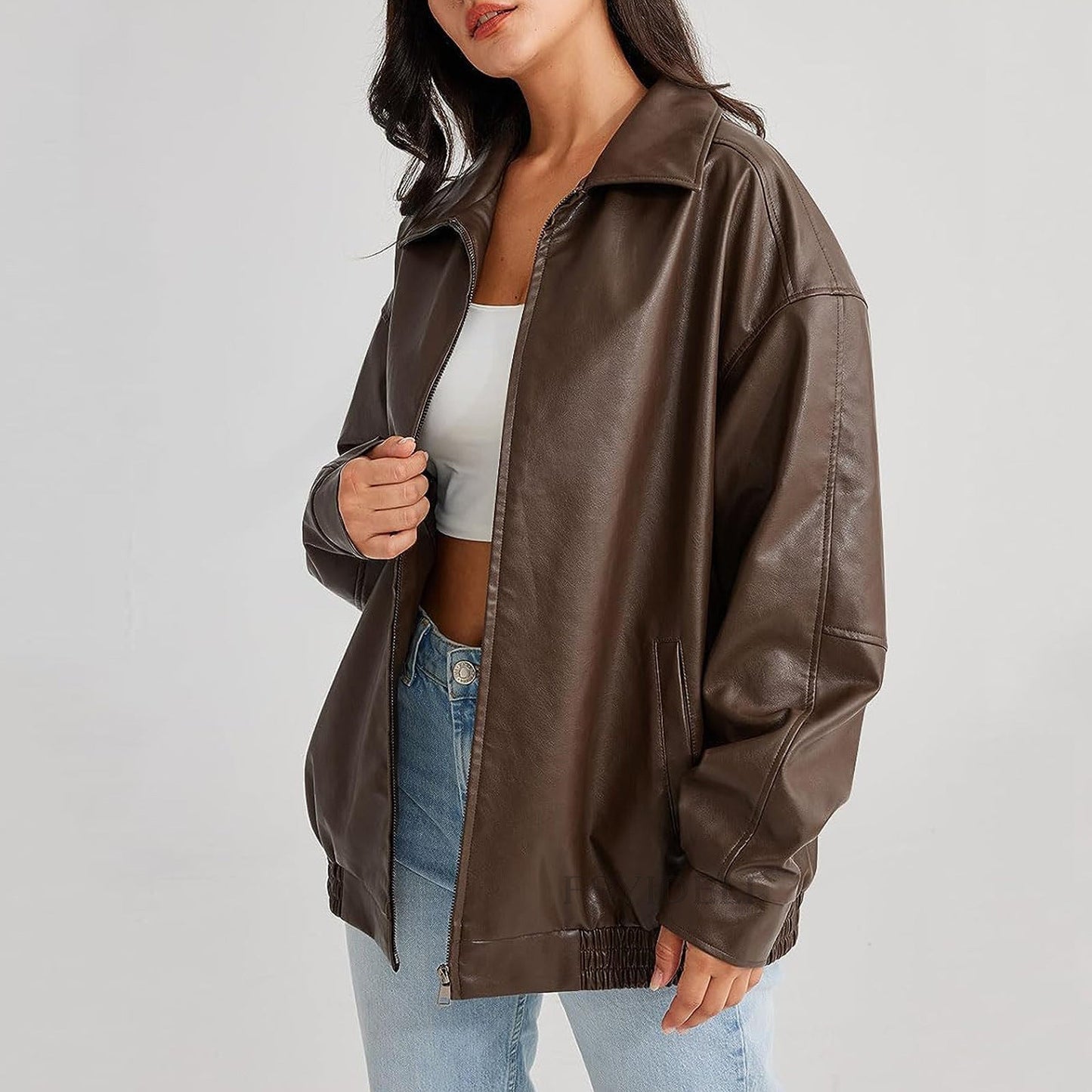 Ella Veste Décontractée Ample Pour Femmes Style Casual Tendance Polyvalente Pour Quotidien Et Sorties Urbaines