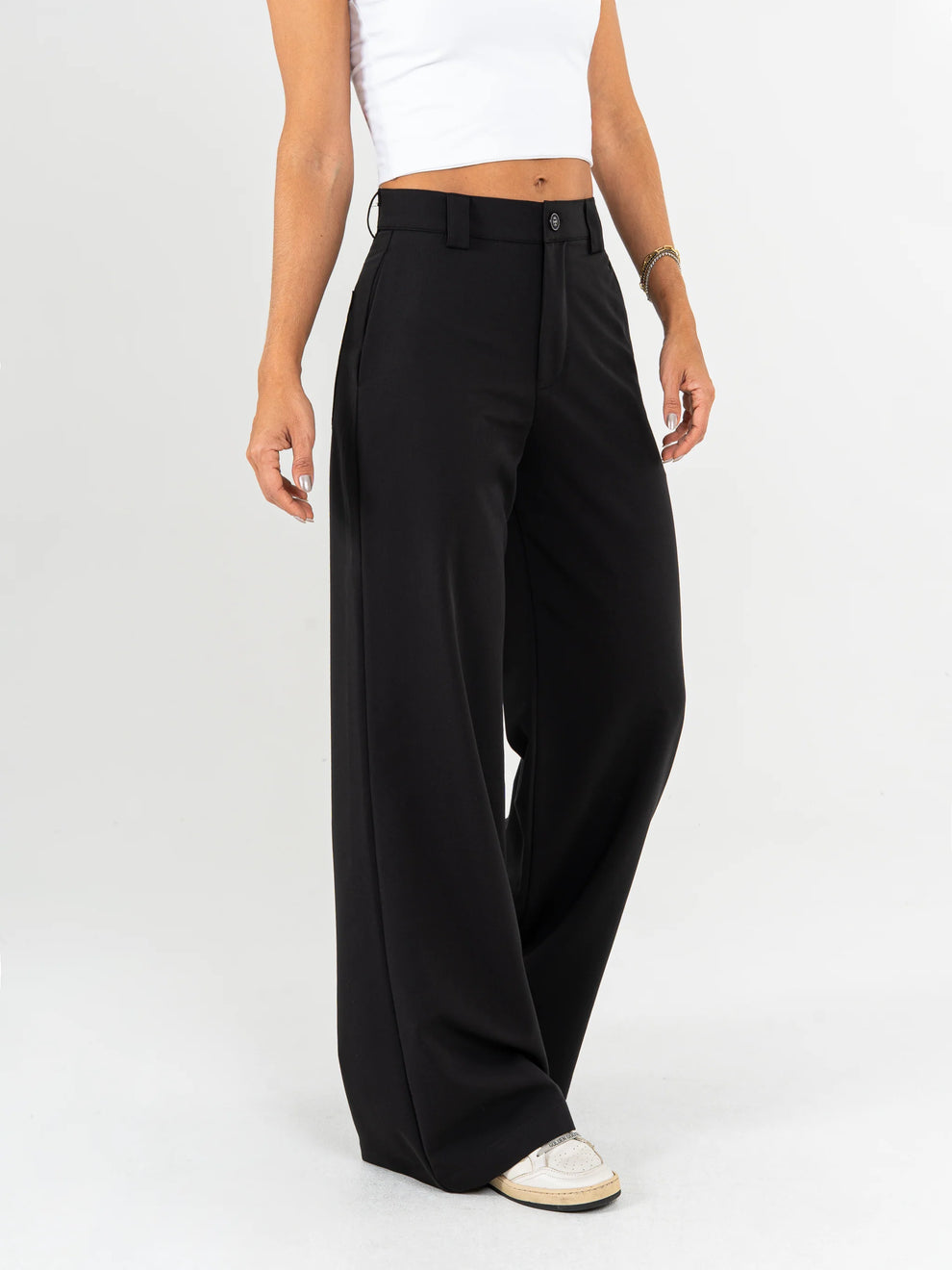 ALESSA – Hochwertige, elastische Hose mit hoher Taille