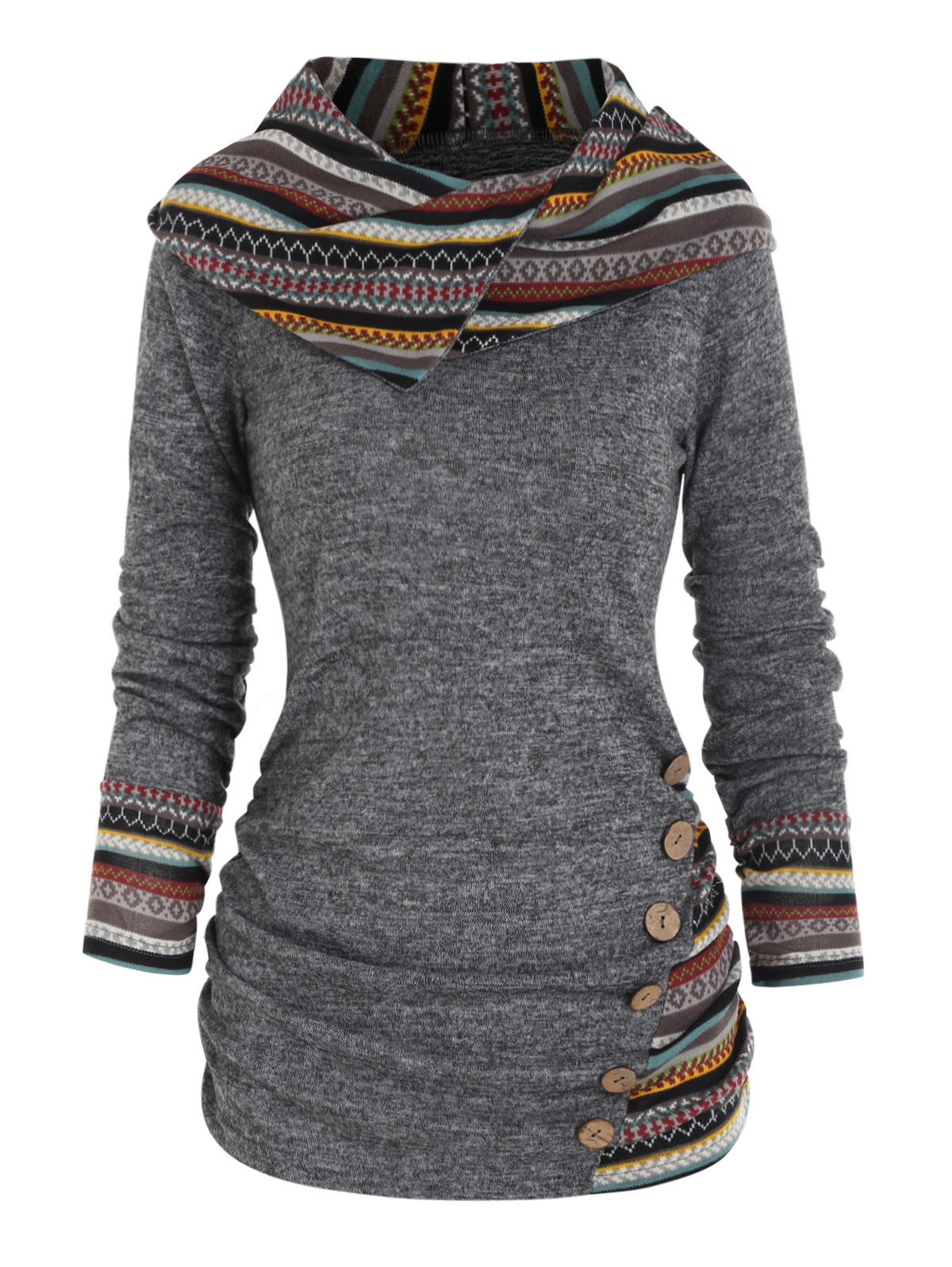 Cooler Tribal Kapuzenpullover von Fudus