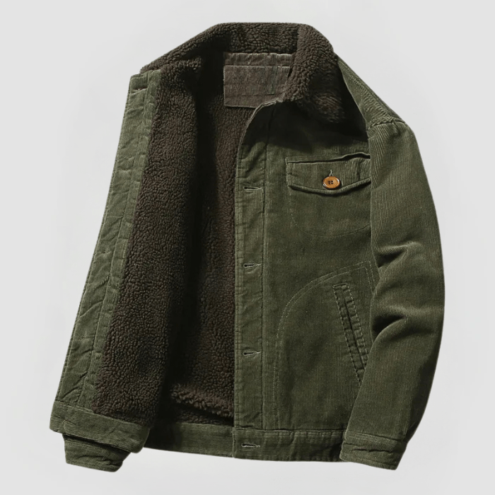 DIETRICH Cordjacke mit Fleecefutter