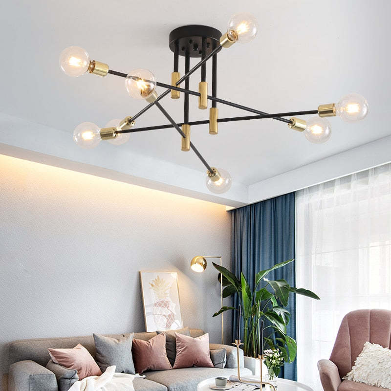 Kronleuchter mit Glaskugel-Design von ORBITA