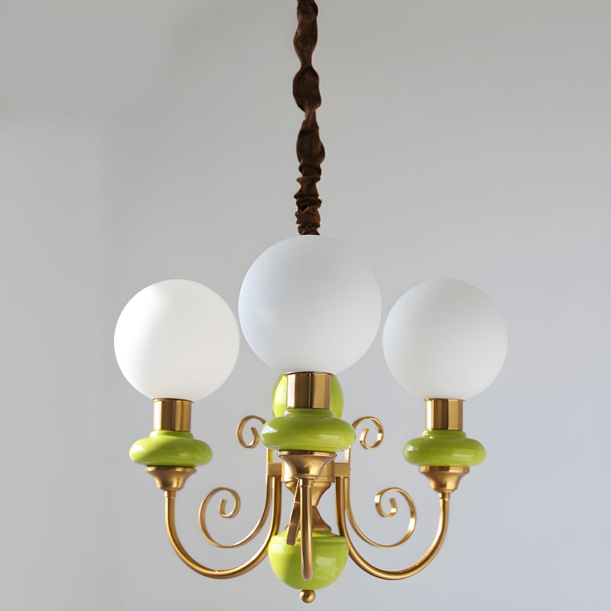 Moderne, kreative Onyx-Kronleuchter