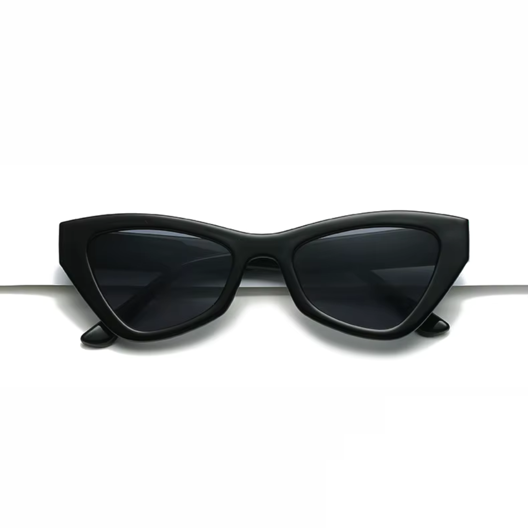 Lunettes De Soleil Cat Eye Selina Siren Imprimé Léopard Acétate Léger Lentilles UV400