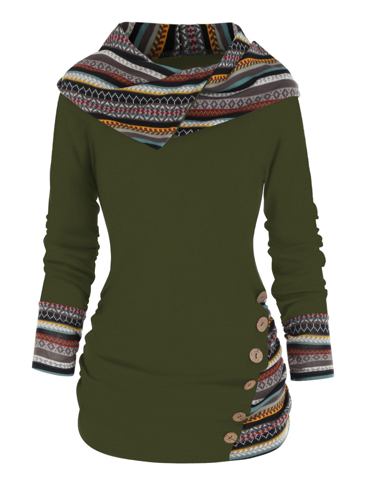 Cooler Tribal Kapuzenpullover von Fudus