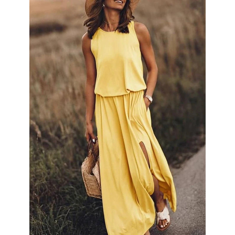 Fudus Elegantes Maxikleid mit Farbverlauf