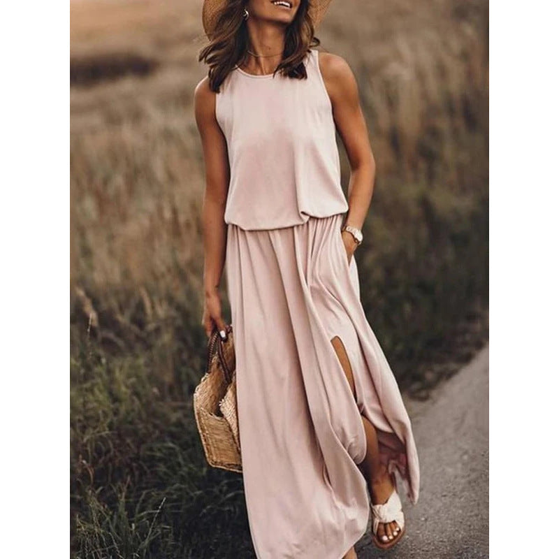 Fudus Elegantes Maxikleid mit Farbverlauf