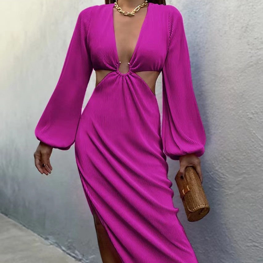 Faltenfreies Damen Herbstkleid von Fudus