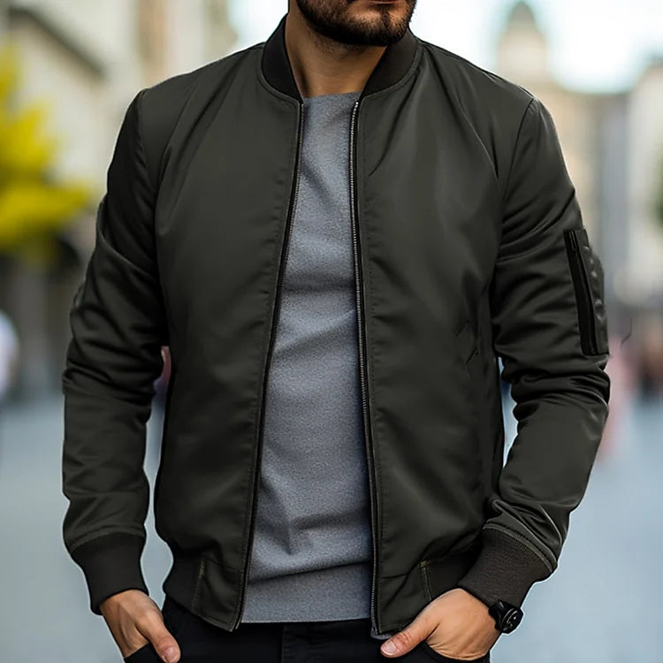 Michel™ Premium Twill Bomber Jacket
