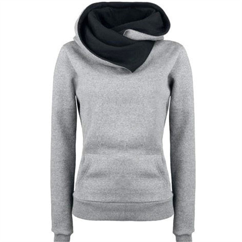Damen Kapuzenpullover mit asymmetrischem Schnitt Amawinc