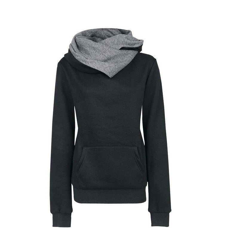 Damen Kapuzenpullover mit asymmetrischem Schnitt Amawinc