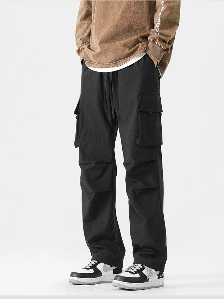 Bequeme Egon Freizeithose mit Seitentaschen und weiter Passform