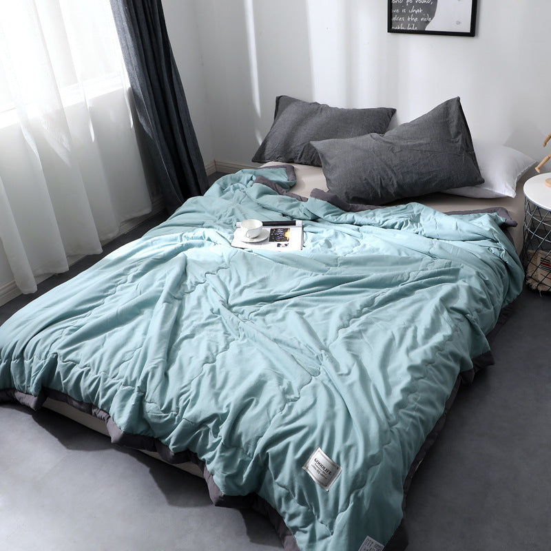 Couverture En Coton Minimaliste Avec Texture Douce Pour Chambre Moderne Et Salon Confortable