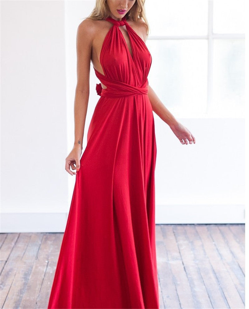 Damen Boho Kleid im Bandagen-Stil von Fudus