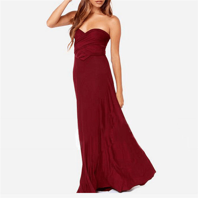 Damen Boho Kleid im Bandagen-Stil von Fudus