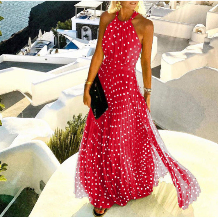 Elegantes Boho-Maxikleid von Fudus mit Falten