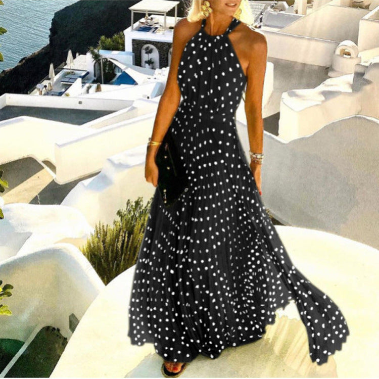 Elegantes Boho-Maxikleid von Fudus mit Falten