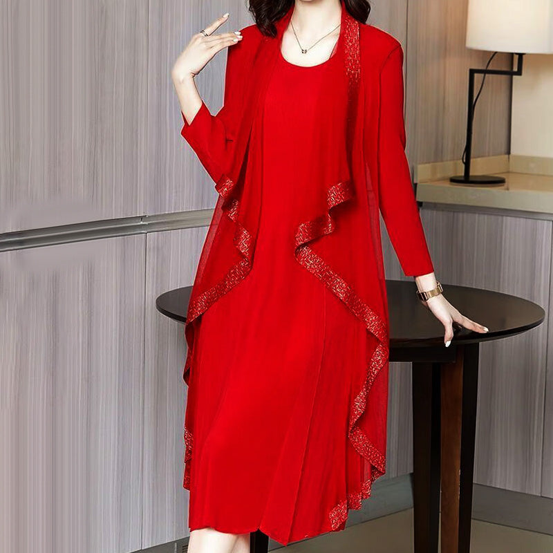 Irma - Herbstkleid-Set im neuen Retro-Stil