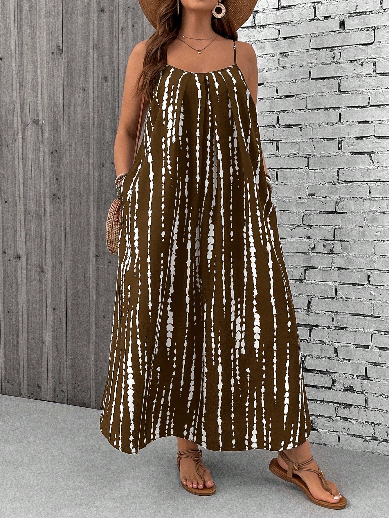 Robe Maxi Bohème Grande Taille Été Paisley Ambiance Tropicale Par Amawinc Confort Et Style Vacances