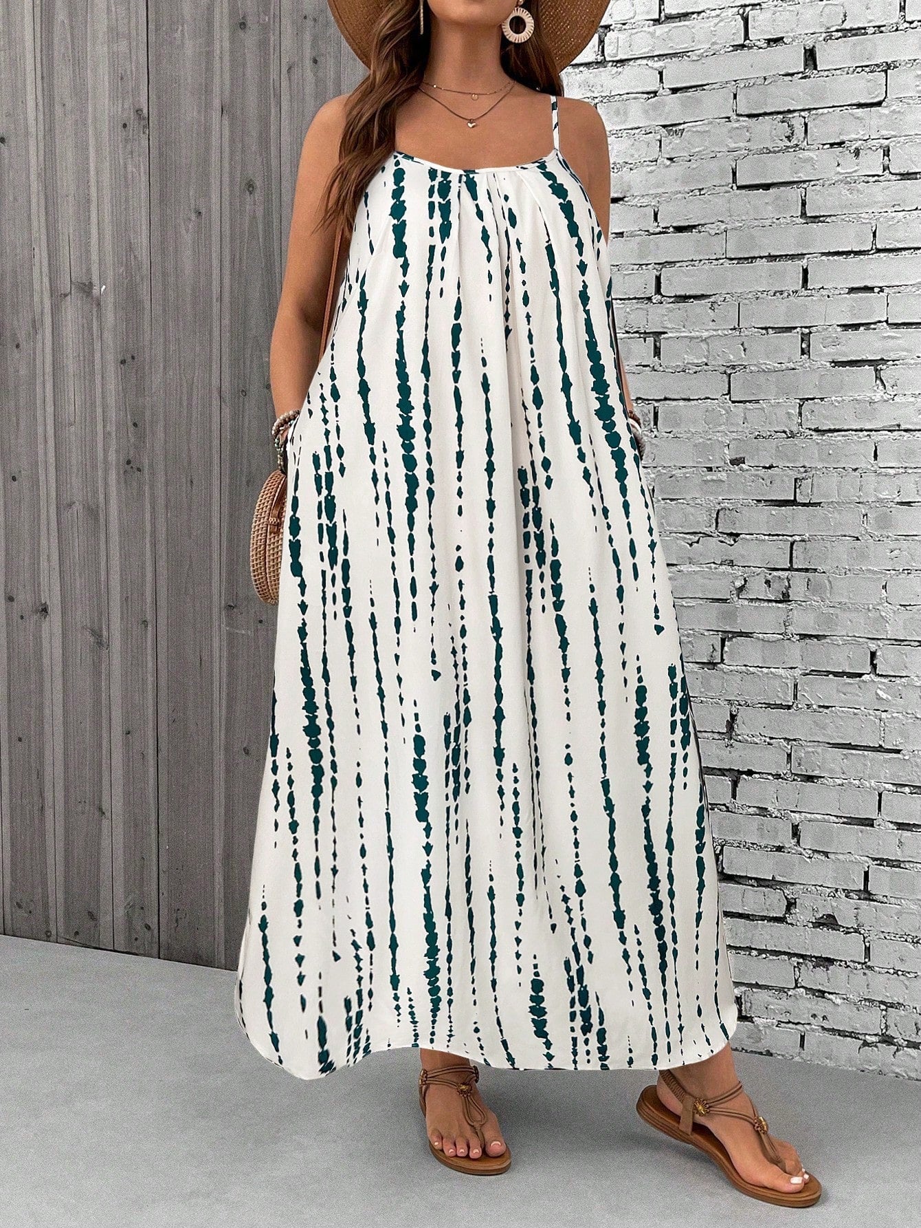 Robe Maxi Bohème Grande Taille Été Paisley Ambiance Tropicale Par Amawinc Confort Et Style Vacances