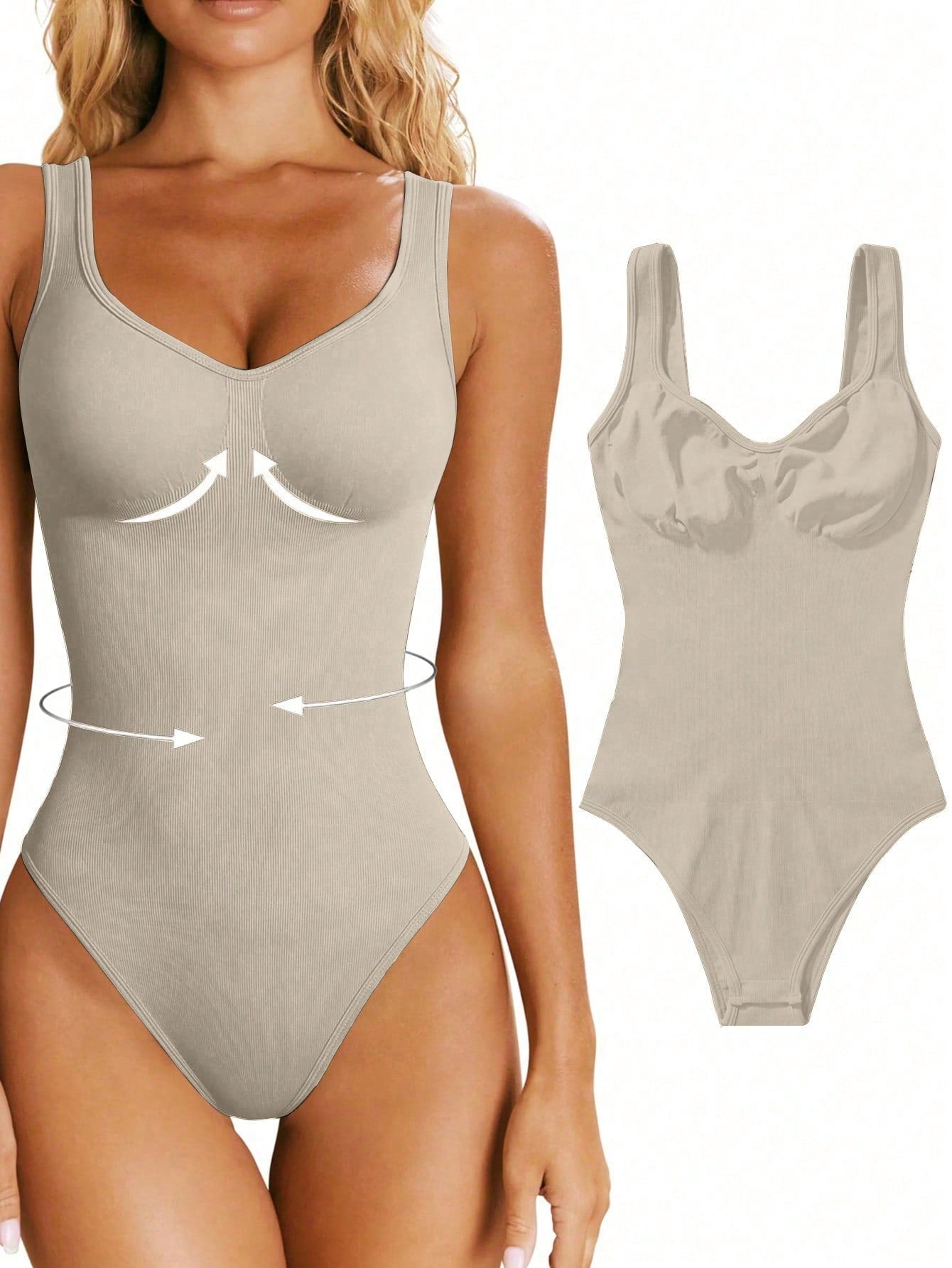 Alexandra Body Sans Couture Amawinc Pour Une Silhouette Lisse Et Affinage De Taille Quotidien