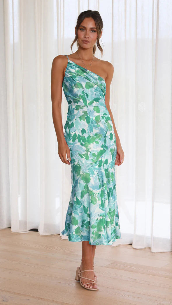 Fudus ärmelloses Druckkleid