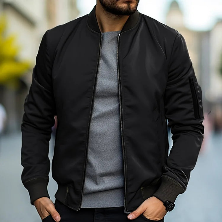 Michel™ Premium Twill Bomber Jacket