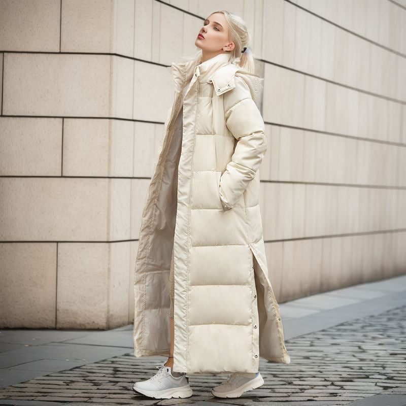 Yrenna Langer Wintermantel