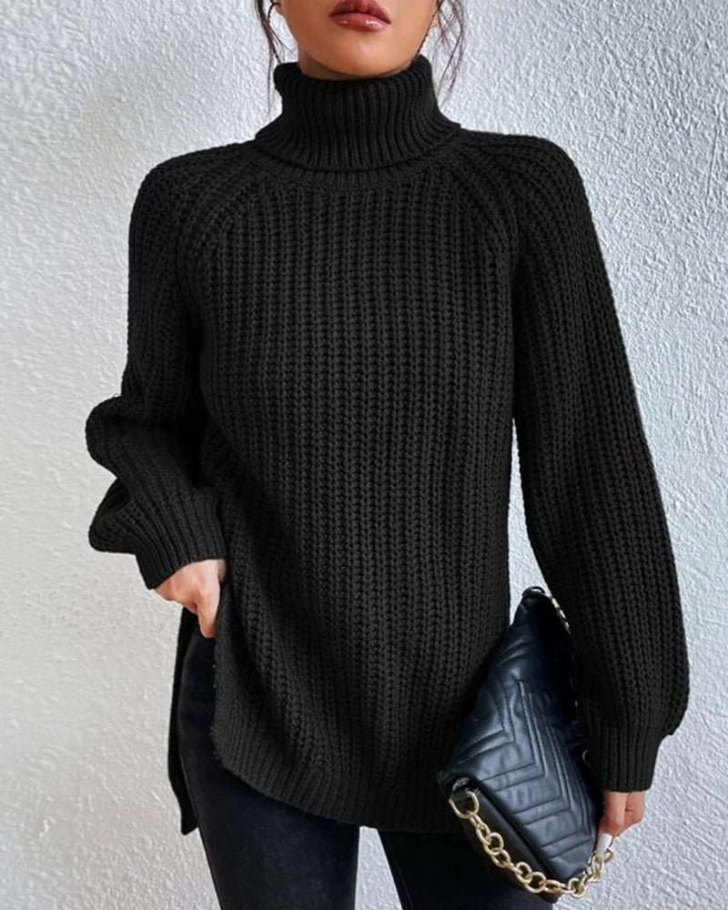 Olivia Pull En Maille Côtelée Pour Femme Hiver Confortable Chaud Et Décontracté Pour Tenues Quotidiennes