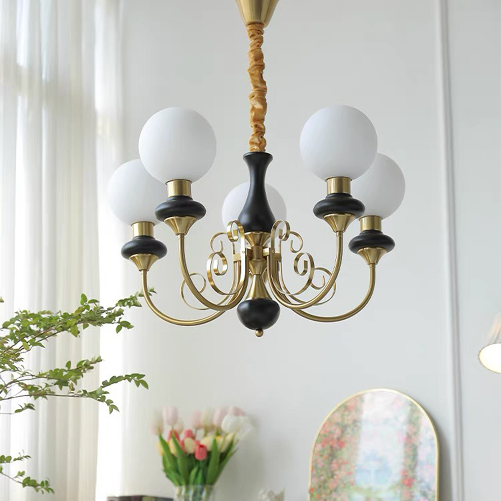 Moderne, kreative Onyx-Kronleuchter