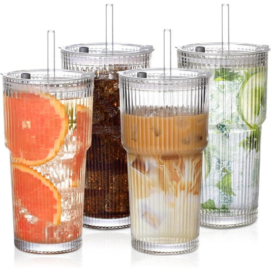 Ribbo Glass Tumbler - Amawinc