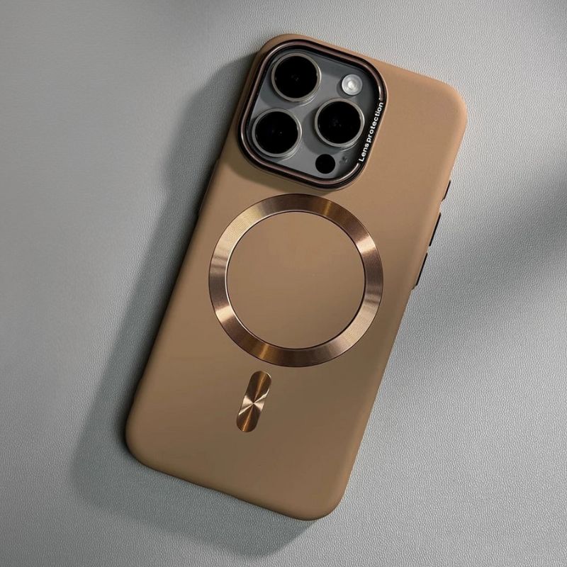 Coque iPhone MagSafe Matte Durable Avec Détails Métal Et Protection Antichoc Et Résistance Supérieure