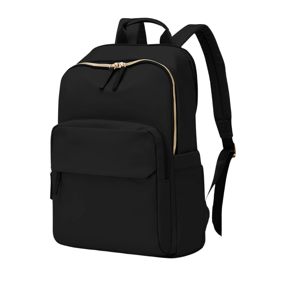 Sac À Dos Cambridge Court Amawinc Résistant À L Eau Avec Compartiment Pour Ordinateur Portable Et Ferrures Dorées