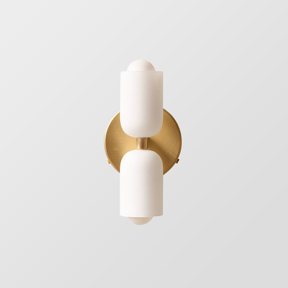 Schicke Acryl Stehlampe mit direktem und indirektem Licht