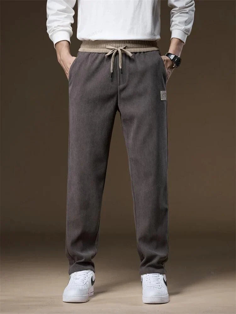 Theodore Joggers Coupe Décontractée Pour Homme Avec Taille À Cordon Et Ceinture Élastique En Marron