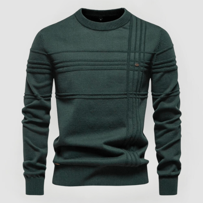 DAREK Rundhals-Strickpullover