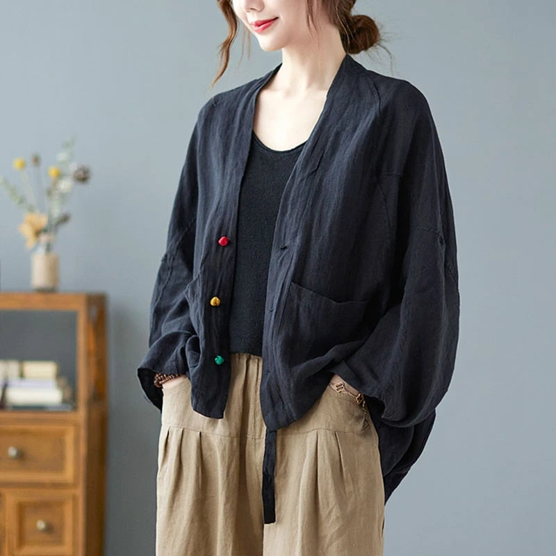 Double Pocket Short Sleeve Loose Fit