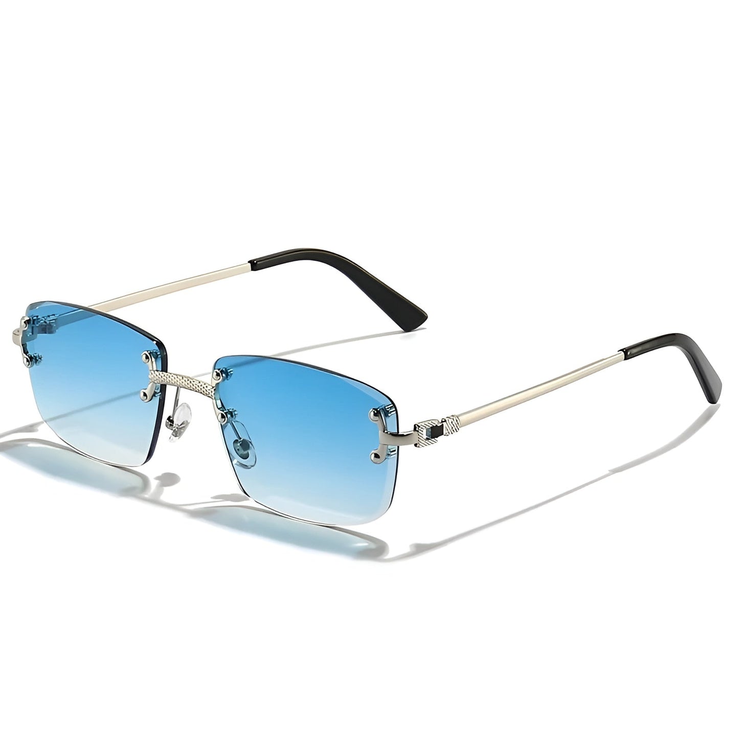 Lunettes De Soleil De Santos En Métal Premium Verres 59 Mm Pont 19 Mm Couleurs Vives