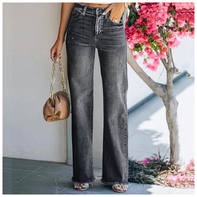 ZURI - Hose mit geraden Beinen