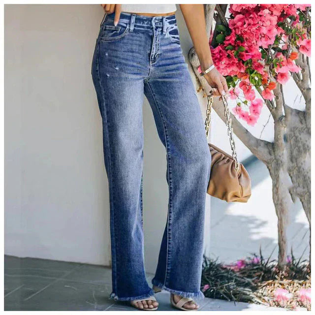 ZURI - Hose mit geraden Beinen