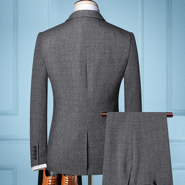 Costume Trois Pièces Pour Homme Tan Marron Avec Motif Herringbone Pour Occasions Formelles Par Amawinc