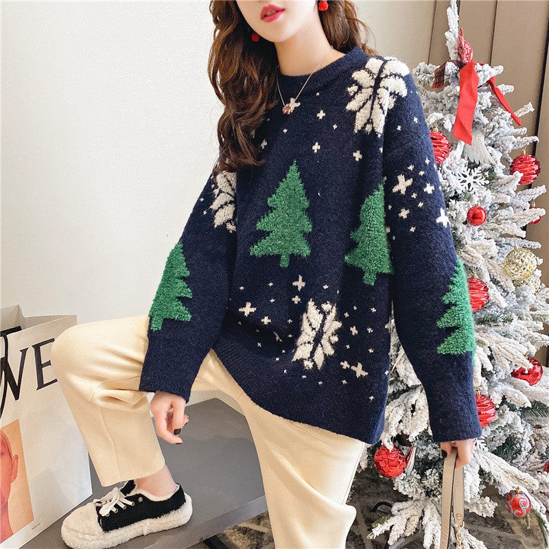Weihnachtspullover – Warmer, Weicher Weihnachts-Pulli für die Festtage