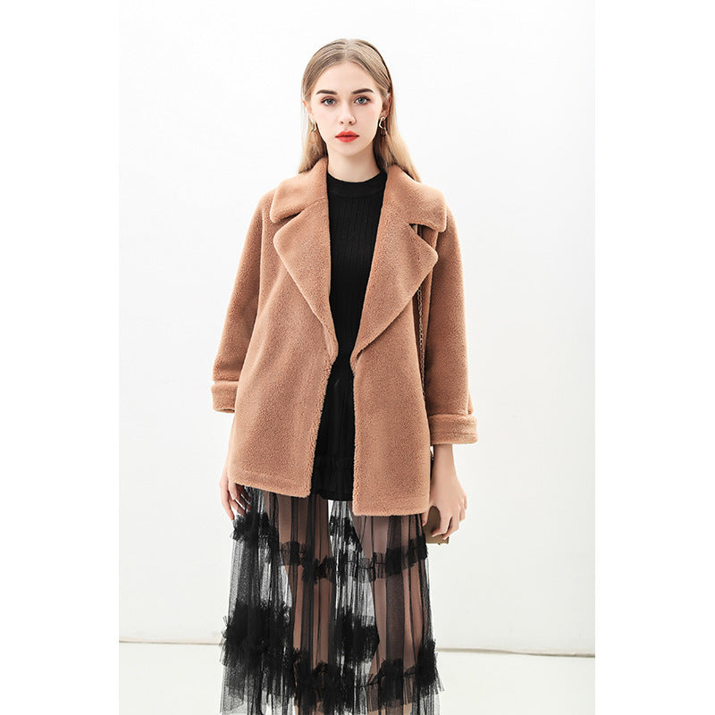 Damen Modische Manteljacke im Oversized-Stil Amawinc