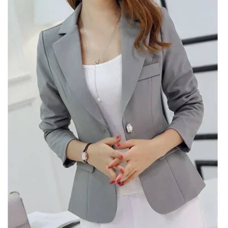 Clara Veste Femme Tailleur Slim Fit Pour Bureau Amawinc Elegance Professionnelle Et Silhouette Affinée